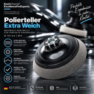 Koch Chemie Polierteller, extra weich Ø 123 mm