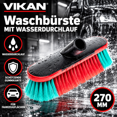 Koch Chemie VIKAN Waschbürste mit Wasserdurchlauf 270mm