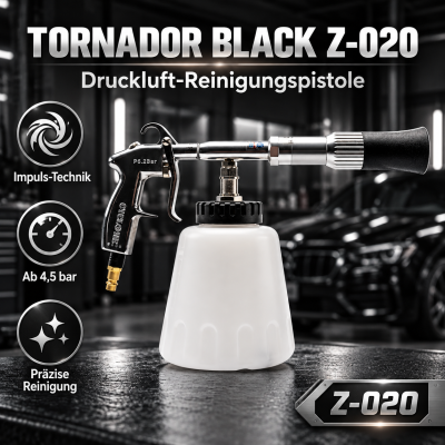 Koch Chemie Tornador BLACK Z-020 Reinigungspistole druckluftbetrieben