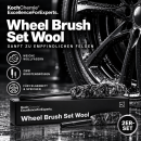 Koch Chemie Wheel Brush Set Wool | Felgenbürsten 2er...