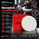 Koch Chemie Heavy Cut Long Wool Pad Ø 180 x 25 mm...