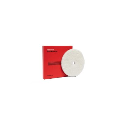 Koch Chemie Heavy Cut Short Wool Pad Ø 150 x 25 mm | Lammfell Polierpad