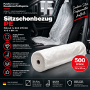 Koch Chemie Sitzschonbezug PE 500 Stk. 135 x 80 cm