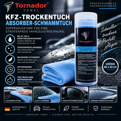 Koch Chemie Tornado Towel Auto Trockentuch Absorbertuch