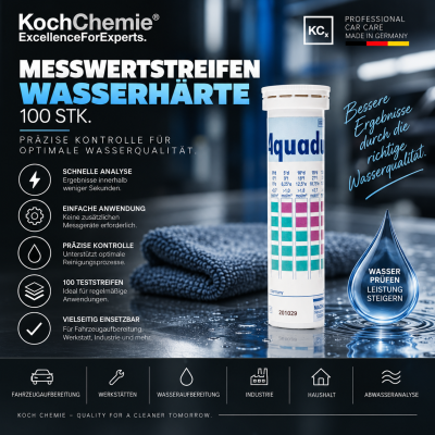 Koch Chemie Messwertstreifen Wasserhärte 100 Stk.