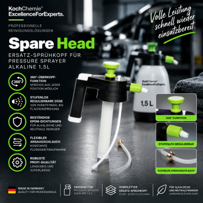 Koch Chemie Spare Head Pressure Sprayer alkaline 1,5L Drucksprüher