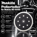 Polierteller für Makita Rotationsexzenter BO 6050
