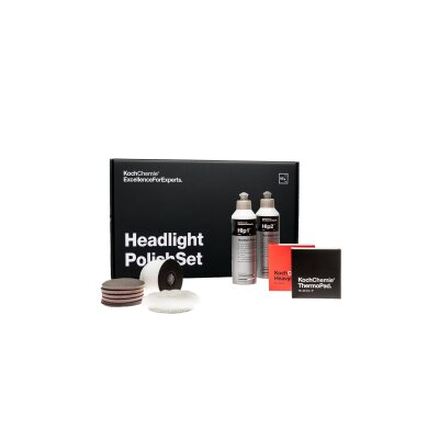 Koch Chemie Headlight Polish Set Scheinwerfer-Aufbereitungsset