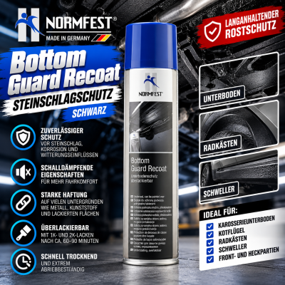 Normfest Bottom Guard Recoat | Unterbodenschutz Überlackierbar 500 ml