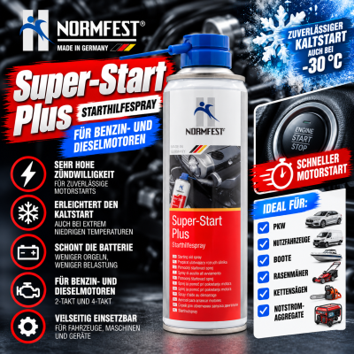 Normfest Super Start Plus | Starthilfespray 300 ml