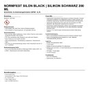 Normfest Silon Black | Silikon schwarz 200 ml