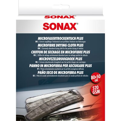 Sonax Microfaser TrockenTuch PLUS 80 x 50cm