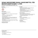 Sonax Microfibre Wash | Waschmittel für Microfasertücher 1 Liter