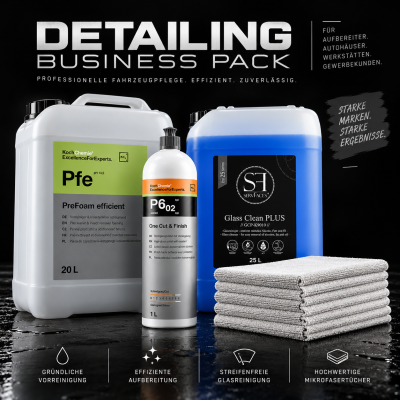 KINGSIZE PRO Detailing Business Pack | Gewerbe Autopflege & Aufbereiter Set